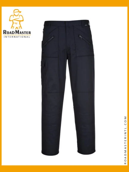 black cargo work pants for men