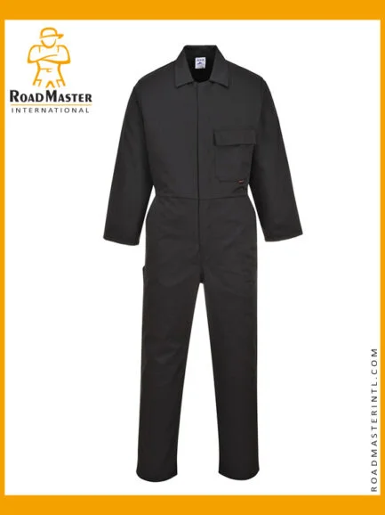 black insulated coveralls for workwear