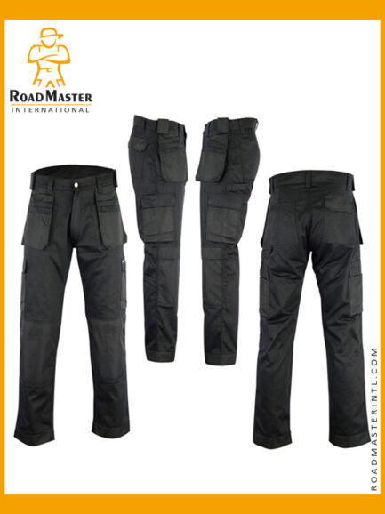 black work pants with pockets