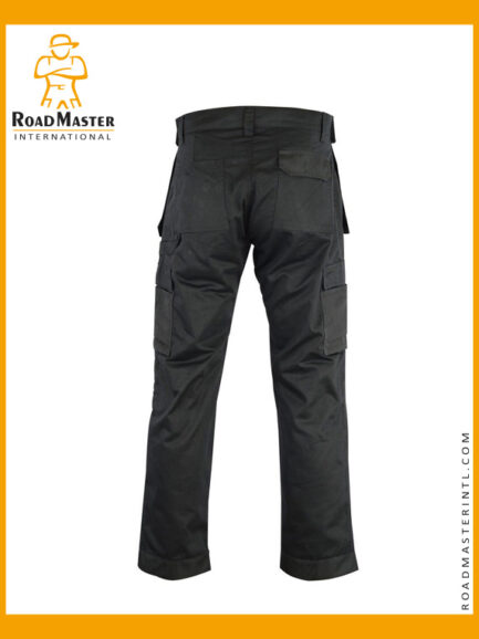 black work pants with pockets