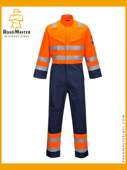 fire resistant coveralls with reflective tape for mens