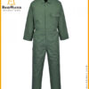 green coveralls for industrial workwear