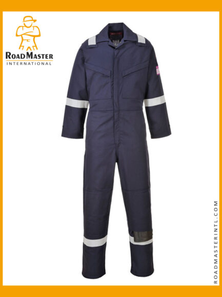 hi vis insulated coveralls for industrial workwear