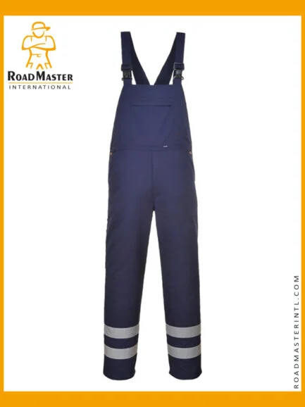 reflective overalls for high visibility safety workwear